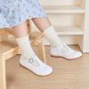 image:imageGINFIVE Toddler Girls Dress Shoes Little Kids Flats School Mary Janes ShoesGf287  White