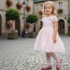 image:imageGINFIVE Toddler Girls Dress Shoes Little Girls Mary Janes Ballerina Flats Shoes ToddlerGa01pink