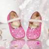 image:imageGINFIVE Toddler Girls Dress Shoes Little Girls Mary Janes Ballerina Flats Shoes ToddlerGa01pink
