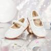 image:imageGINFIVE Toddler Girls Dress Shoes Little Girls Mary Janes Ballerina Flats Shoes ToddlerGa01white