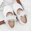 image:imageGINFIVE Toddler Girls Dress Shoes Little Girls Mary Janes Ballerina Flats Shoes ToddlerGa08white