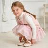 image:imageGINFIVE Toddler Girls Dress Shoes Little Girls Mary Janes Ballerina Flats Shoes ToddlerGa09nude