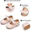 image:imageGINFIVE Toddler Girls Dress Shoes Little Girls Mary Janes Ballerina Flats Shoes ToddlerGa09nude
