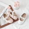 image:imageGINFIVE Toddler Girls Dress Shoes Little Girls Mary Janes Ballerina Flats Shoes ToddlerGa09white