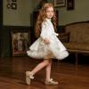 image:imageGINFIVE Toddler Girls Dress Shoes Little Girls Mary Janes Ballerina Flats Shoes ToddlerGa10gold