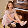 image:imageGINFIVE Toddler Girls Dress Shoes Little Girls Mary Janes Ballerina Flats Shoes ToddlerGa11light Pink