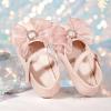 image:imageGINFIVE Toddler Girls Dress Shoes Little Girls Mary Janes Ballerina Flats Shoes ToddlerGg15nude