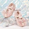 image:imageGINFIVE Toddler Girls Dress Shoes Little Girls Mary Janes Ballerina Flats Shoes ToddlerGg15nude