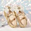 image:imageGINFIVE Toddler Girls Dress Shoes Mary Janes Ballerina Flats for Girls Shoes ToddlerGa07gold