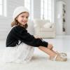 image:imageGINFIVE Toddler Girls Dress Shoes Mary Janes Ballerina Flats for Girls Shoes ToddlerGa07gold