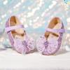 image:imageGINFIVE Toddler Girls Dress Shoes Mary Janes Ballerina Flats for Girls Shoes ToddlerGa07purple