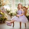 image:imageGINFIVE Toddler Girls Dress Shoes Mary Janes Ballerina Flats for Girls Shoes ToddlerGa07purple