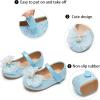 image:imageGINFIVE Toddler Girls Dress Shoes Mary Janes Ballerina Flats for Girls Shoes ToddlerGa12blue