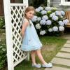 image:imageGINFIVE Toddler Girls Dress Shoes Mary Janes Ballerina Flats for Girls Shoes ToddlerGa12blue