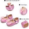 image:imageGINFIVE Toddler Girls Dress Shoes Mary Janes Ballerina Flats for Girls Shoes ToddlerGa12pink