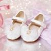 image:imageGINFIVE Toddler Girls Dress Shoes Mary Janes Ballerina Flats for Girls Shoes ToddlerGa12white