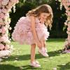 image:imageGINFIVE Toddler Girls Dress Shoes Mary Janes Ballerina Flats for Girls Shoes ToddlerGa13light Pink