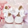 image:imageGINFIVE Toddler Girls Dress Shoes Mary Janes Ballerina Flats for Girls Shoes ToddlerGa13white