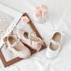 image:imageGINFIVE Toddler Girls Dress Shoes Mary Janes Ballerina Flats for Girls Shoes ToddlerGa14nude