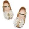 image:imageGINFIVE Toddler Girls Dress Shoes Mary Janes Ballerina Flats for Girls Shoes ToddlerGa07gold