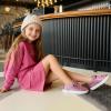 image:imageGINFIVE Toddler Girls Sneakers Little Girls Slip On Shoes Glitter Sneakers ToddlerGm11pink