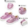 image:imageGINFIVE Toddler Girls Sneakers Little Girls Slip On Shoes Glitter Sneakers ToddlerGm11pink