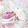 image:imageGINFIVE Toddler Girls Sneakers Little Girls Slip On Shoes Glitter Sneakers ToddlerGm11pink