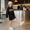 image:imageGINFIVE Toddler Girls Sneakers Little Girls Slip On Shoes Glitter Sneakers ToddlerGm11white