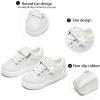 image:imageGINFIVE Toddler Girls Sneakers Little Girls Slip On Shoes Glitter Sneakers ToddlerGm11white