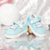 image:imageGINFIVE Toddler Girls Sneakers Little Girls Slip On Shoes Glitter Sneakers ToddlerGm13light Blue