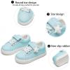 image:imageGINFIVE Toddler Girls Sneakers Little Girls Slip On Shoes Glitter Sneakers ToddlerGm13light Blue