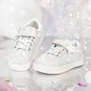 image:imageGINFIVE Toddler Girls Sneakers Little Girls Slip On Shoes Glitter Sneakers ToddlerGm13white