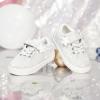 image:imageGINFIVE Toddler Girls Sneakers Little Girls Slip On Shoes Glitter Sneakers ToddlerGm13white
