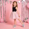 image:imageGINFIVE Toddler Girls Sneakers Little Girls Slip On Shoes Glitter Sneakers ToddlerGm14silver