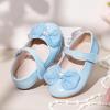 image:imageGINFIVE Toddler Girls Dress Shoes Mary Janes Ballerina Flats for Girls Shoes ToddlerGa06blue