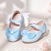 image:imageGINFIVE Toddler Girls Dress Shoes Mary Janes Ballerina Flats for Girls Shoes ToddlerGa06blue