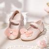 image:imageGINFIVE Toddler Girls Dress Shoes Mary Janes Ballerina Flats for Girls Shoes ToddlerGa06pink