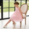 image:imageGINFIVE Toddler Girls Dress Shoes Mary Janes Ballerina Flats for Girls Shoes ToddlerGa06white