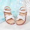 image:imageGINFIVE Toddler Girls Sandals Girls Toddler Sandals Little Girls Kids ShoesGg56white