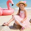 image:imageGINFIVE Toddler Girls Sandals Girls Toddler Sandals Little Girls Kids ShoesGg57pink