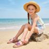 image:imageGINFIVE Toddler Girls Sandals Girls Toddler Sandals Little Girls Kids ShoesGg57pink