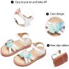 image:imageGINFIVE Toddler Girls Sandals Girls Toddler Sandals Little Girls Kids ShoesGg57white