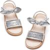 image:imageGINFIVE Toddler Girls Sandals Little Girls Kids Summer Shoes Toddler SandalsGf361silver