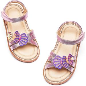 image:imageGINFIVE Toddler Girls Sandals Girls Toddler Sandals Little Girls Kids ShoesGg57pink