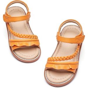 image:imageGINFIVE Toddler Girls Sandals Little Girls Kids Summer Shoes Toddler SandalsGf363orange