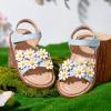 image:imageGINFIVE Toddler Girls Sandals Girls Toddler Sandals Little Girls Kids ShoesGg55blue