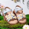 image:imageGINFIVE Toddler Girls Sandals Girls Toddler Sandals Little Girls Kids ShoesGg55blue