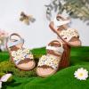 image:imageGINFIVE Toddler Girls Sandals Girls Toddler Sandals Little Girls Kids ShoesGg55blue