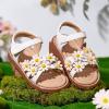 image:imageGINFIVE Toddler Girls Sandals Girls Toddler Sandals Little Girls Kids ShoesGg55white