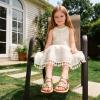 image:imageGINFIVE Toddler Girls Sandals Girls Toddler Sandals Little Girls Kids ShoesGg58gold